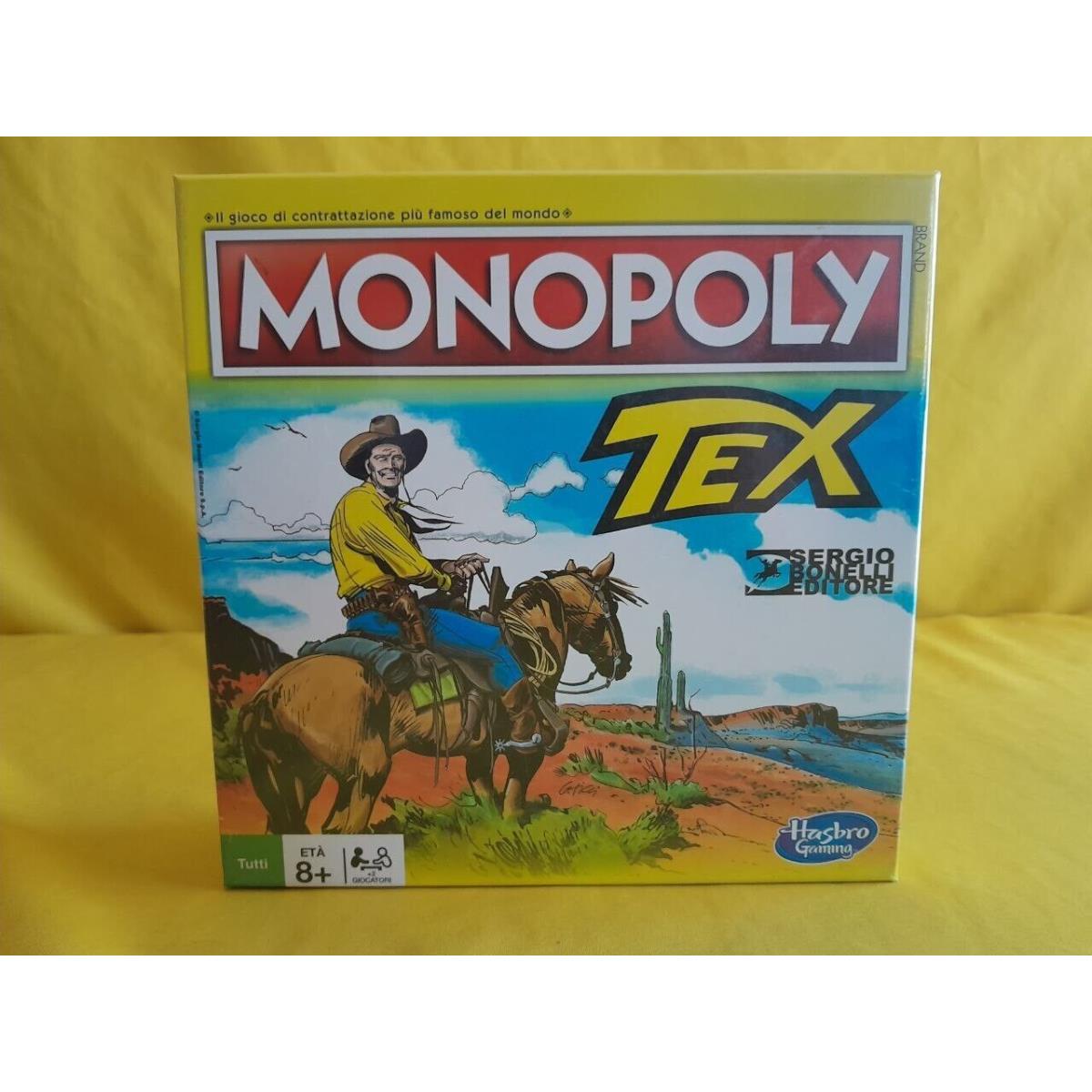 Monopoly Tex Hasbro Sergio Bonelli Editore with Comic G11