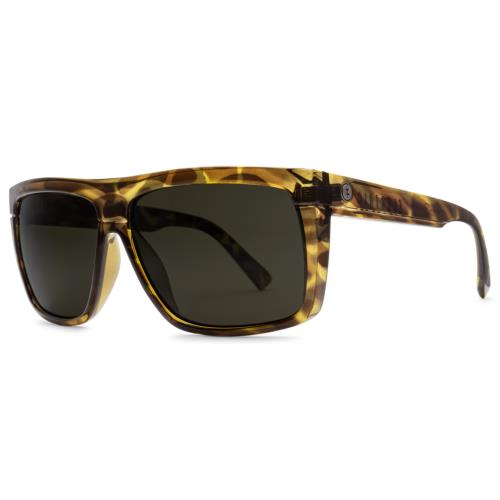 Electric Black Top Sunglasses-lafayette Green-grey Polarized Lens