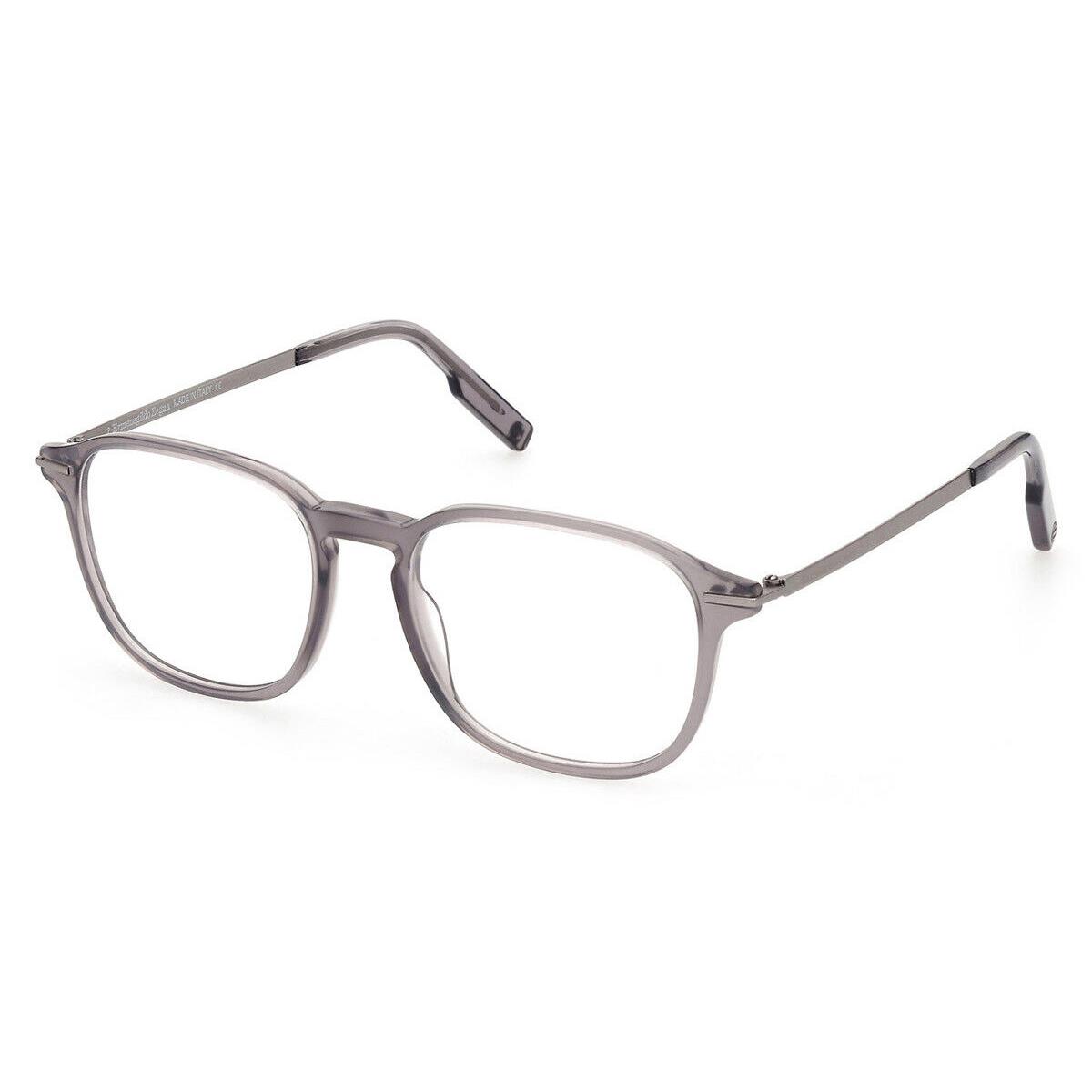 Ermenegildo Zegna EZ5229 Eyeglasses Men Gray/other Round 52mm