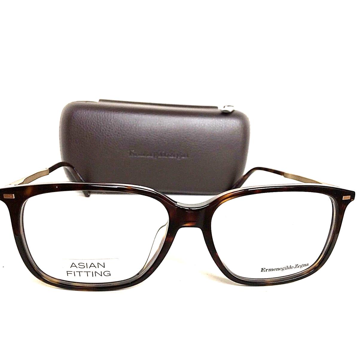 Ermenegildo Zegna EZ 5020F 052 Tortoise Asian Fitting Men`s Eyeglasses Frame