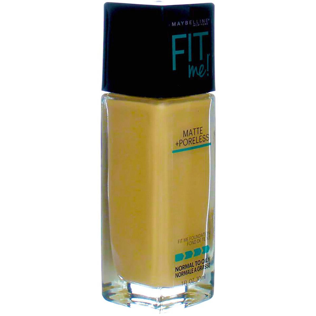 4 Pack Maybelline Fit Me Matte + Poreless Foundation Natural Beige 220 1 fl oz