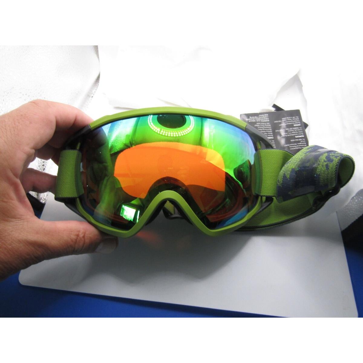 Anon Goggles Ski Snowboarding Circuit Mfi Goggles Ice Green Rare Color