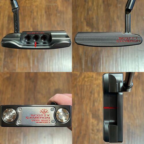 Scotty Cameron 2023 Super Select Port Plus Putter - - Xtreme Dark - Red