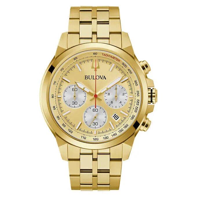 Bulova 97B217 Classic Chronograph Stainless Steel Quartz Men`s Watch / W T