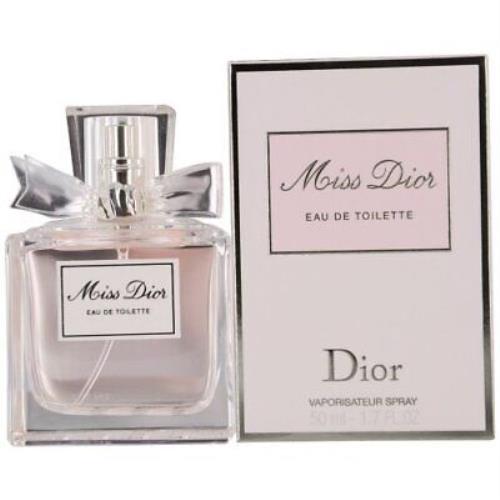 Miss Dior Christian Dior 1.7 oz / 50 ml Eau de Toilette Women Perfume Spray