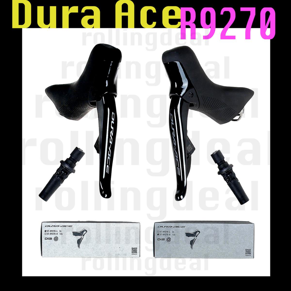 Shimano Dura Ace Di2 ST-R9270 2x12speed Sti Dual Control Lever Set Left+ Right