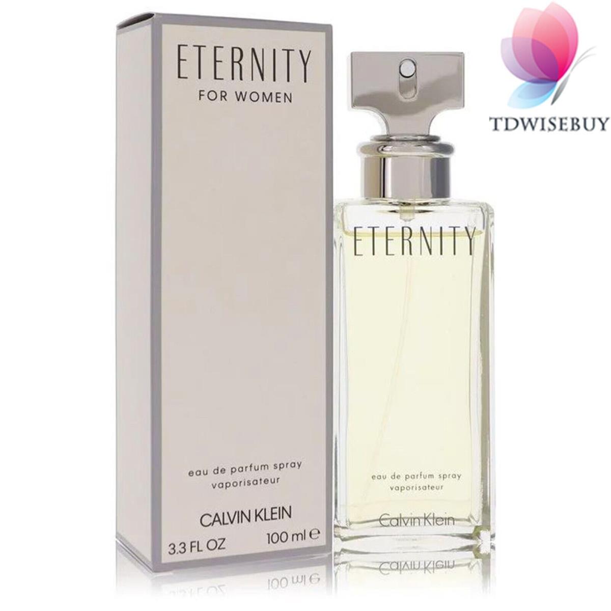 Eternity Perfume Women by Calvin Klein Eau De Parfum Spray 3.3 oz Edp 100 ml