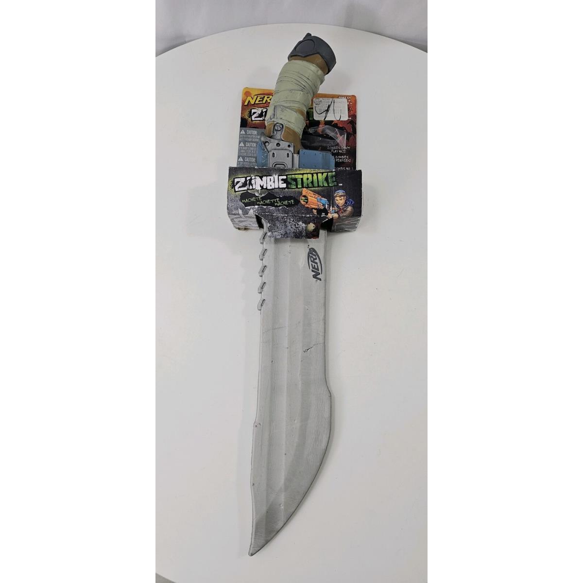 Nerf 19 Foam Zombie Strike Machete Knife Cosplay Weapon 2017
