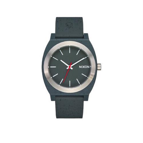 Nixon Time Teller Opp Watch Aspahlt Speckle Recycled Silicone Analog Watch