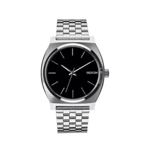 Nixon Time Teller Watch Black Stainless Steel Analog Watch