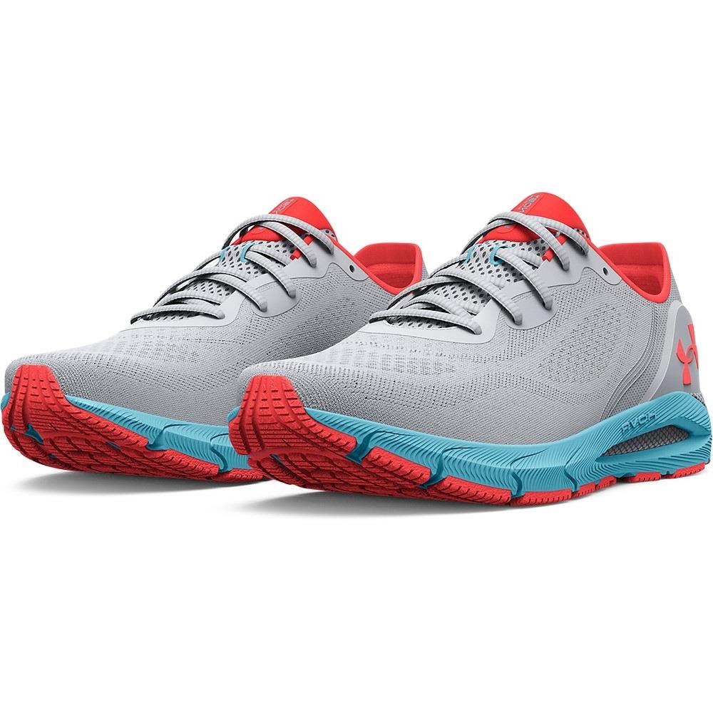 Under Armour 3024906 Women`s Training UA Hovr Sonic 5 Running Athletic Shoes Halo Gray