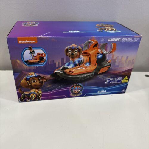 The Mighty Movie Paw Patrol Zuma Pups Action Figure Sounds Lights Jet Boat Toy