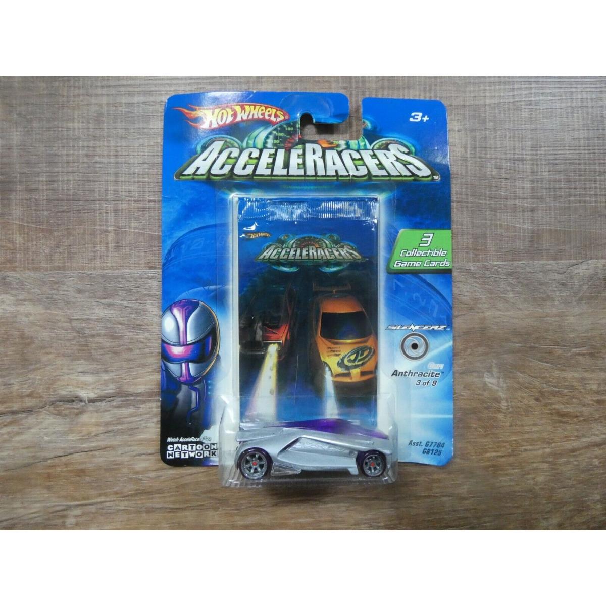Hot Wheels Acceleracers Silencerz Anthracite 3 of 9