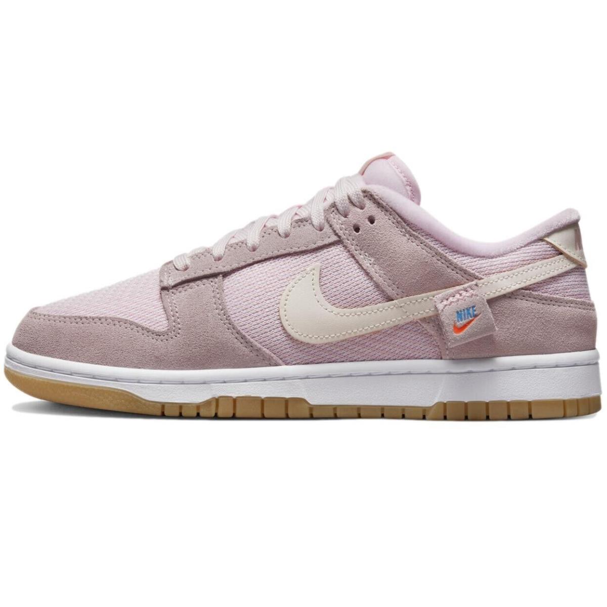 Size 7 - Nike Women`s Dunk Low SE `teddy Bear Light Soft Pink` Shoes DZ5318-640 - Pink