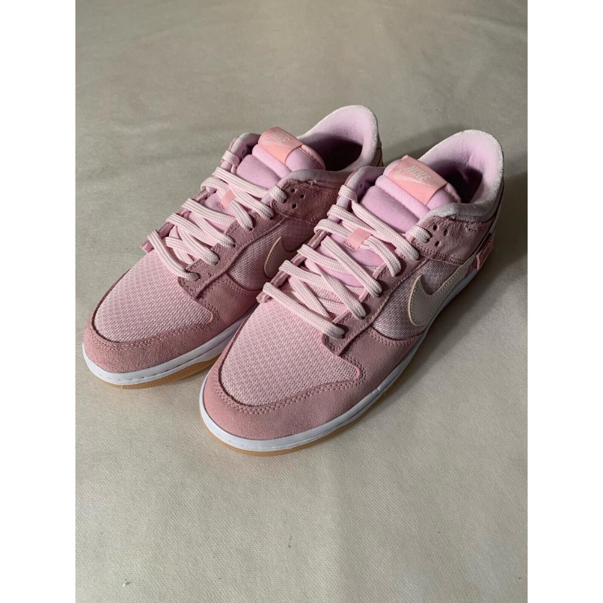 Nike Dunk Low Teddy Bear - Light Soft Pink Size 12 Women - Pink