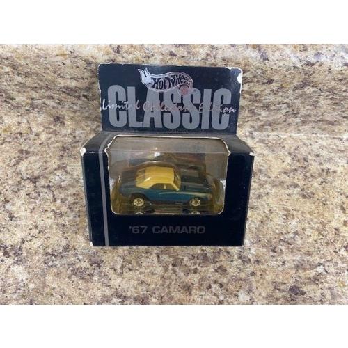 Hotwheels Hills Excl Collectors Ed 1967 Camaro Sports Car Vintge Nip In Pack