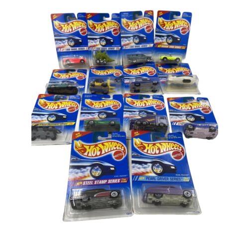 Hot Wheels Car Lot/collection OF 17 Cars/trucks Etc. All Vintage 25 Years +
