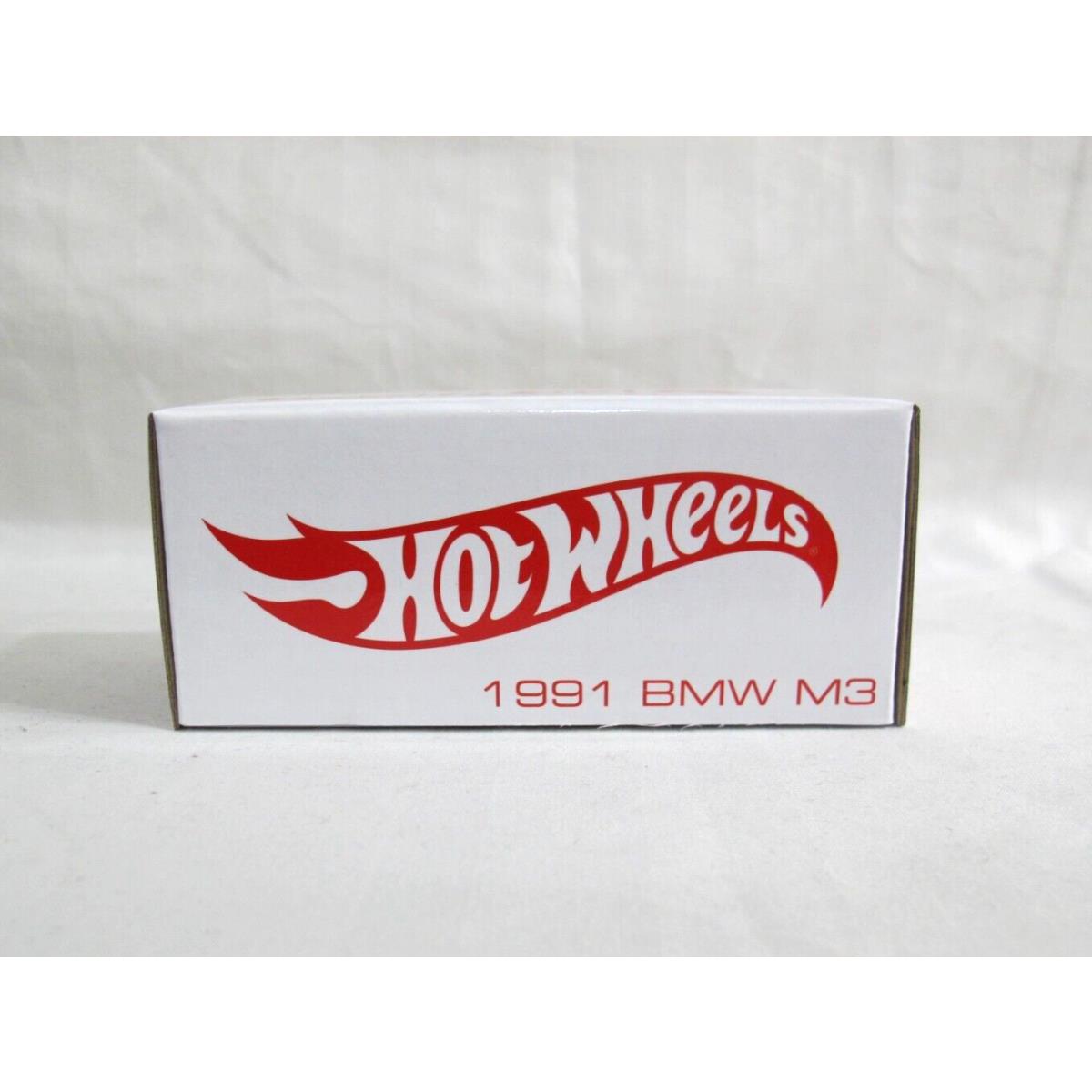 Hot Wheels Rlc 1991 Bmw M3 Red