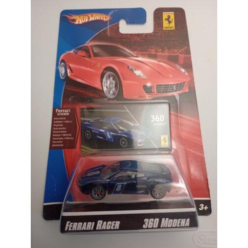 Hot Wheels - 360 Modena - Ferrari Racers - Blue