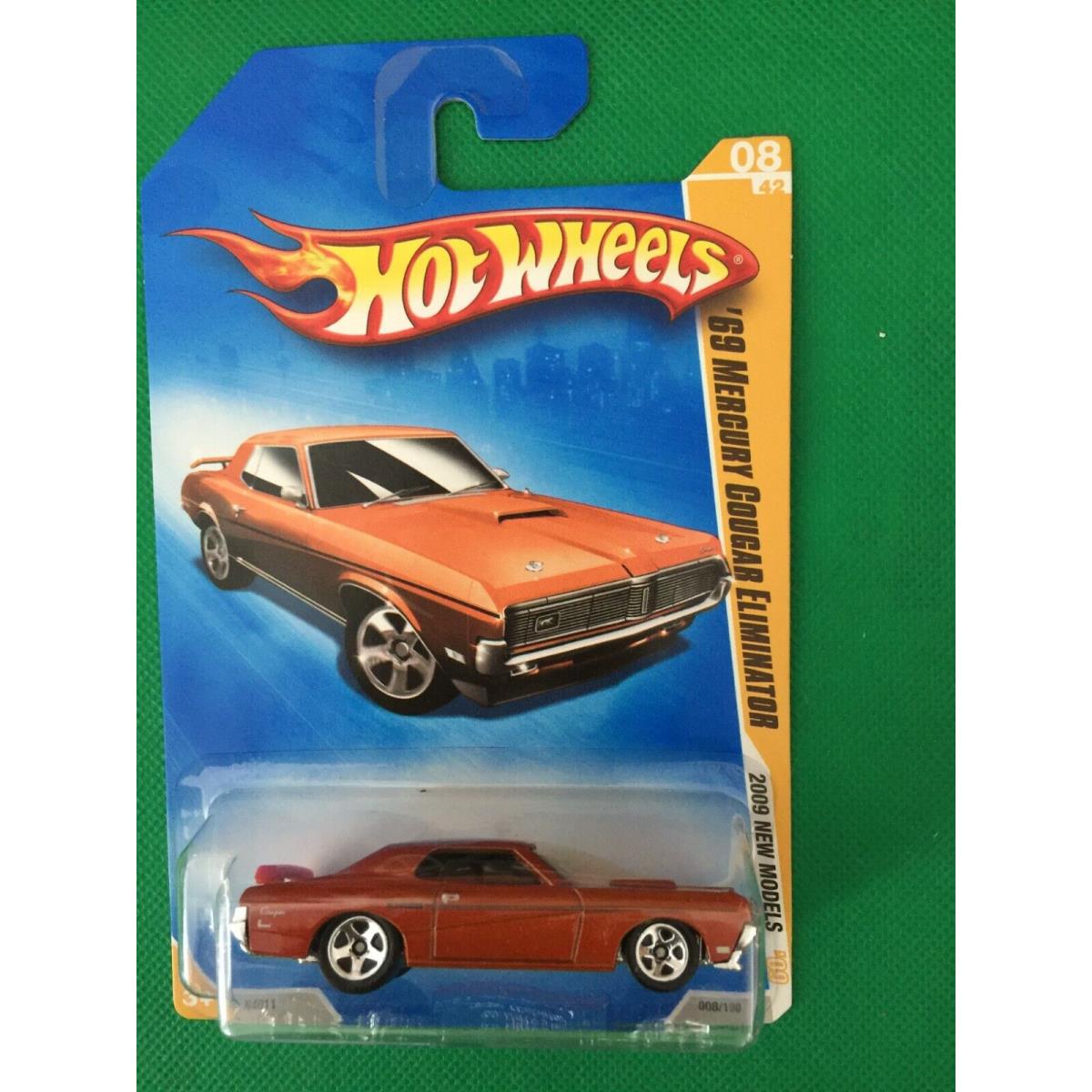 2009 Hot Wheels Models `69 Mercury Cougar Eliminator 8/42 Orange B60