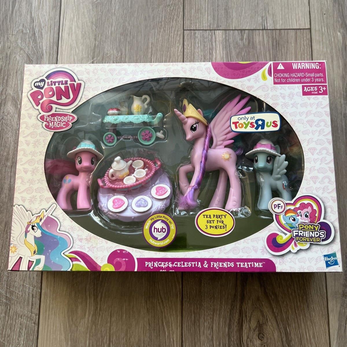 Mlp My Little Pony G4 Princess Celestia Friends Teatime