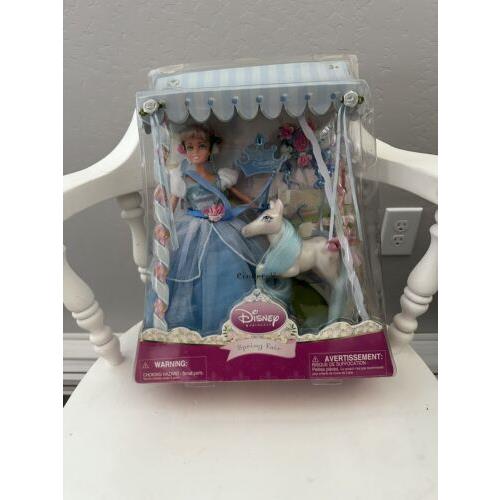 Disney Princess Cinderella Spring Fair Doll with Pony 5 Hair Clips Nrfb