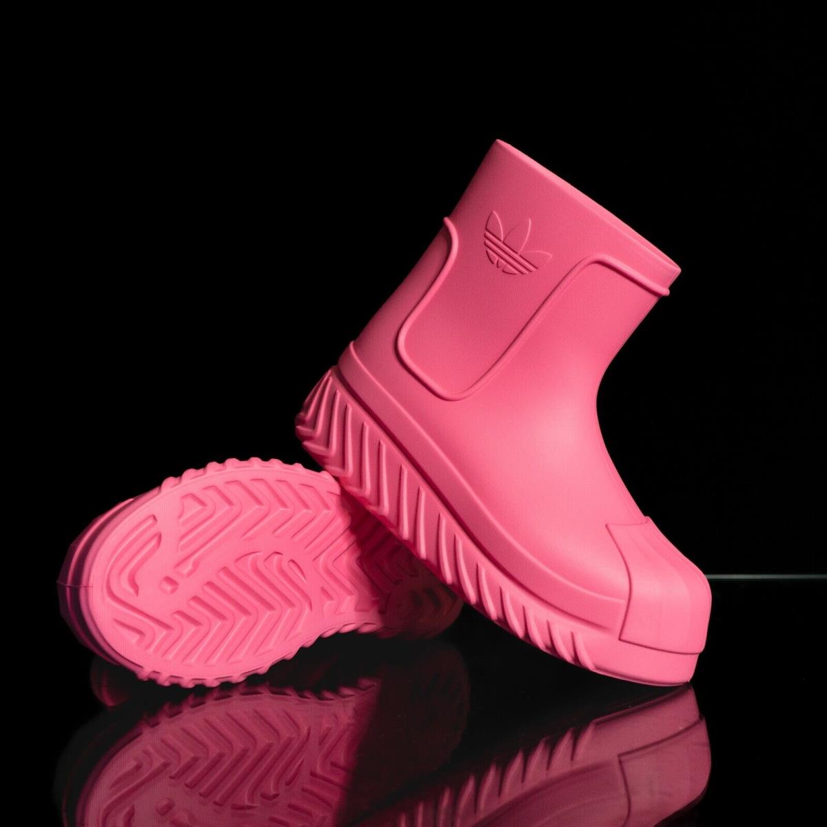 Adidas Superstar Women`s Rain Boot Sneaker Waterproof Shoe Pink 613