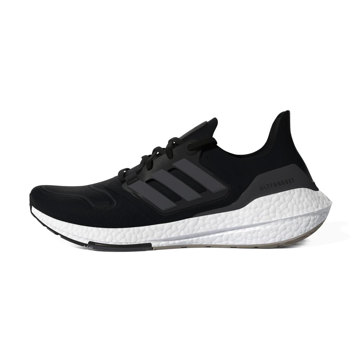 Adidas Men`s Ultraboost 22 Heat.rdy Running Shoes Black/Black/White