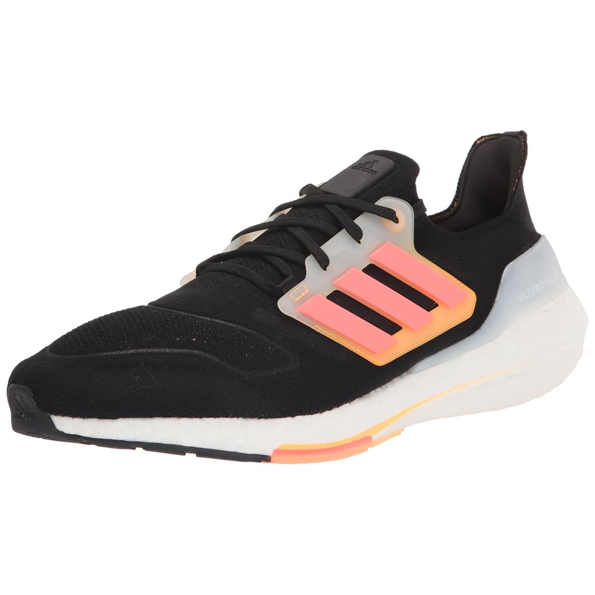 Adidas Men`s Ultraboost 22 Heat.rdy Running Shoes Black/Turbo/Flash Orange