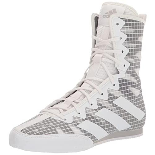 Adidas Unisex-adult Hog 4 Boxing Shoe White/White/Grey