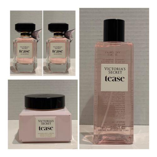 Victoria`s Secret Tease Eau de Parfum 3.4 Fl.oz 2 /fragrance Mist /body Cream