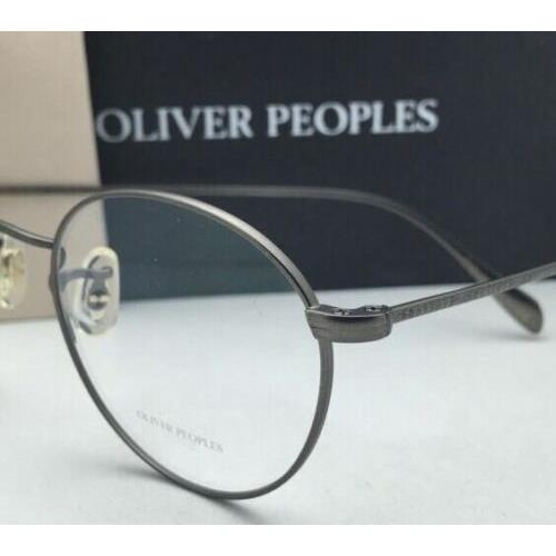 Oliver Peoples Eyeglasses Coleridge OV 1186 5244 47-22 Antique Pewter  Frames - Oliver Peoples eyeglasses - 052367662179 | Fash Brands