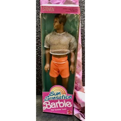 Sun Sensation Steven Mattel 1396 Barbie 1991 Good