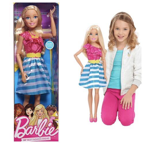 Barbie 28 Over 2 Foot Tall Best Fashion Friend Doll Just Play Blonde Hair