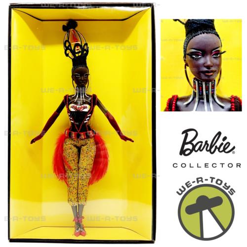 Tano Barbie Doll Treasures of Africa Byron Lars Gold Label 2005 Mattel G8050