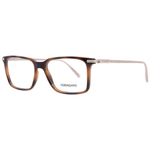 Salvatore Ferragamo SF2977 240 Eyeglasses Men`s Tortoise/gold Full Rim 53mm