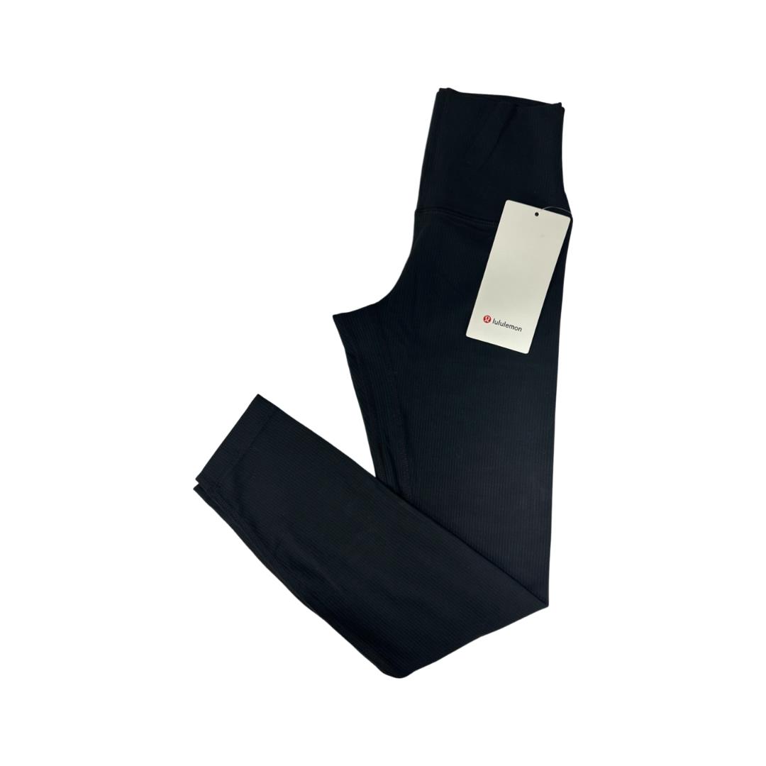 Lululemon Align Ribbed High-rise Pant 25 Black Size 8