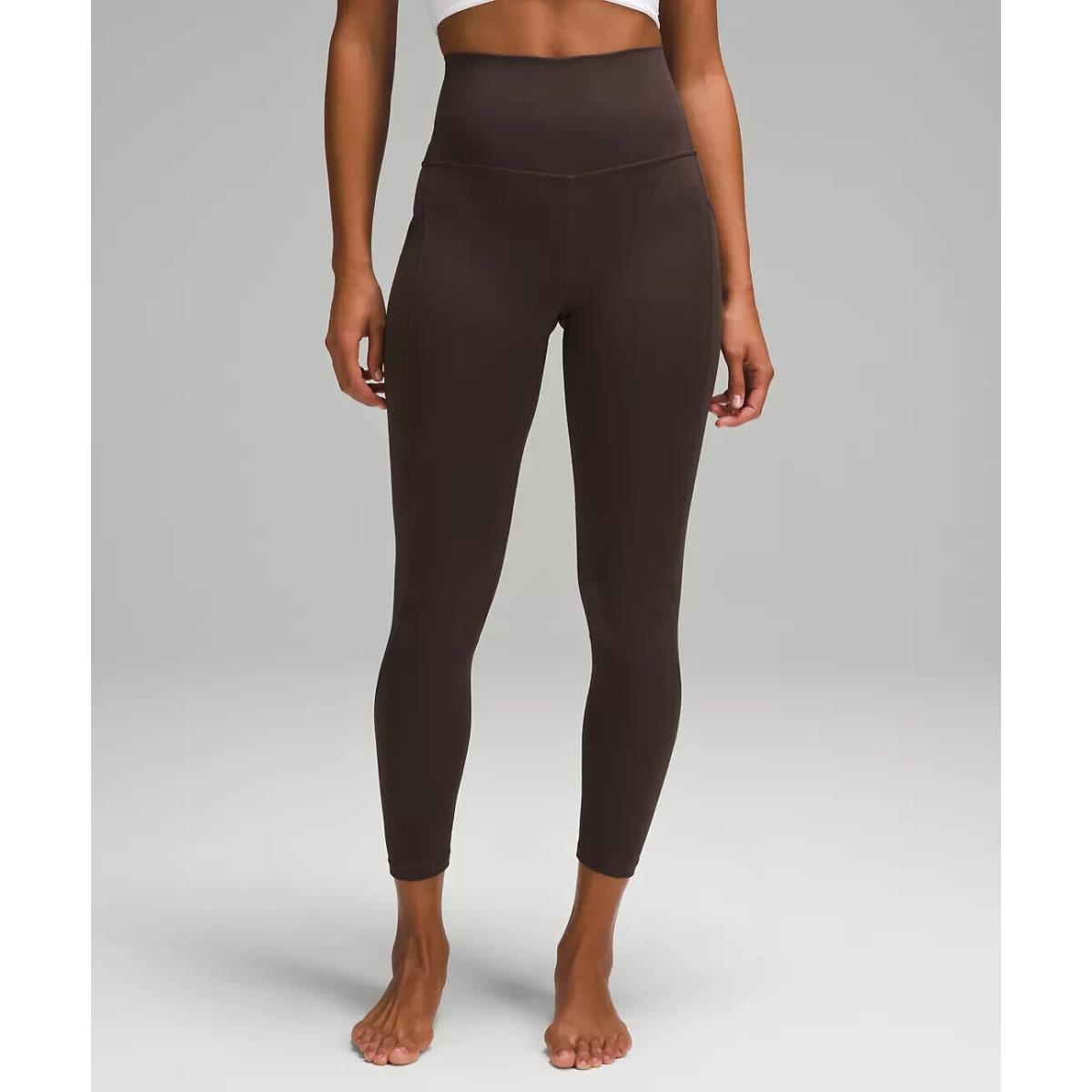 Lululemon Align High-rise Pant with Pockets 25 Espresso Size 0