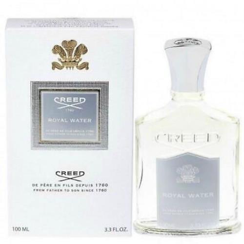Creed Royal Water Eau De Parfum Unisex Fragrance 3.3 Oz