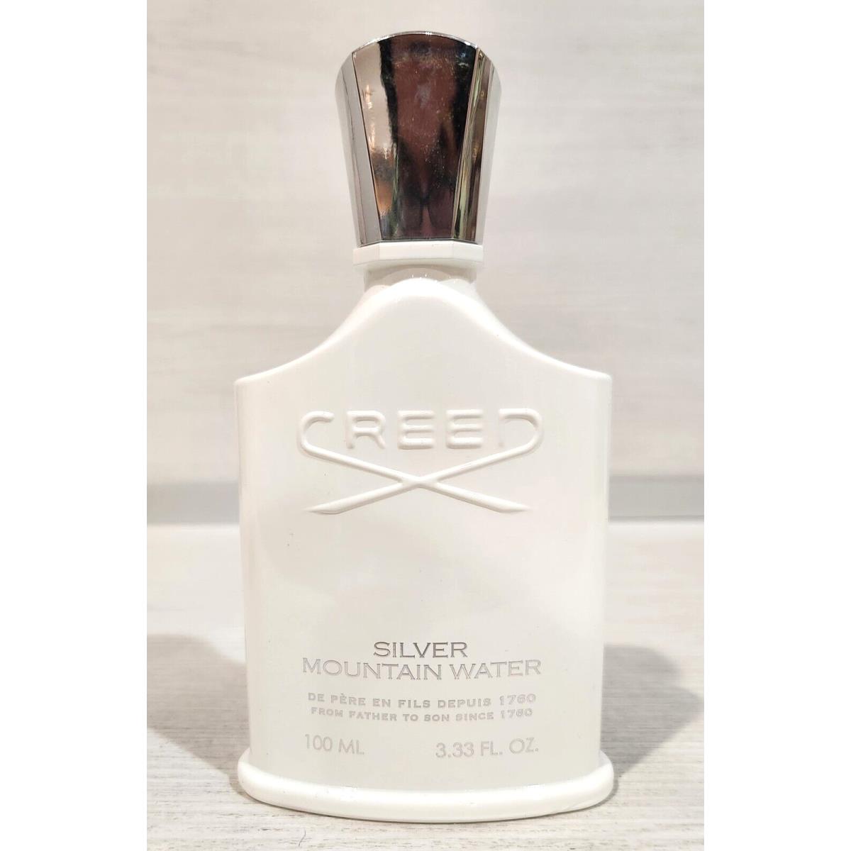 Creed Silver Mountain Water Unisex Eau De Parfum 3.33 OZ 100 ML Spray