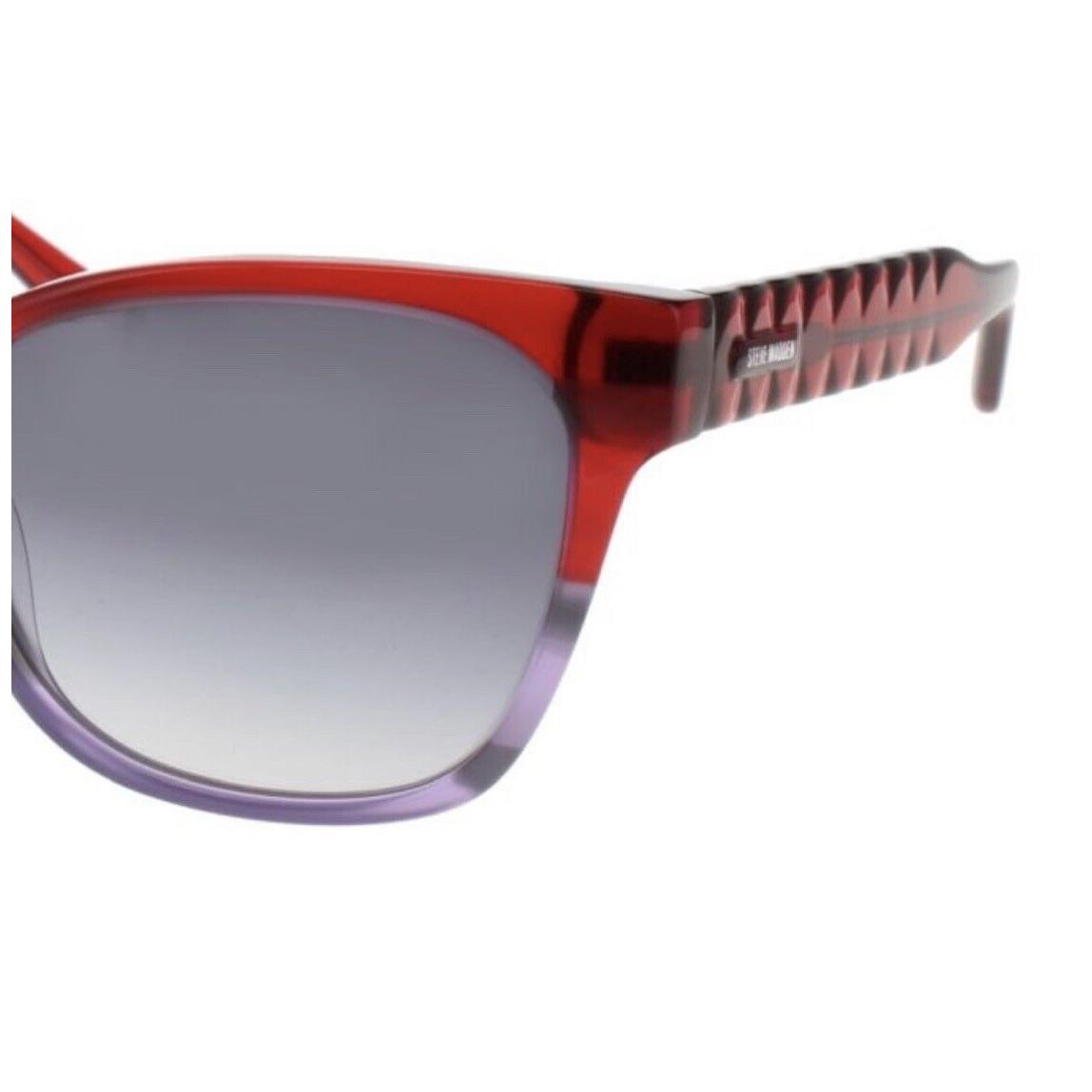 Steve Madden Kenly Red Horn Fade 55 Eye Size Sunglass Frame