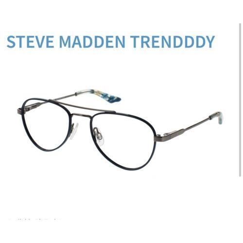 Steve Madden Trendddy Blue 47-16-130 MM Eyeglass Frame