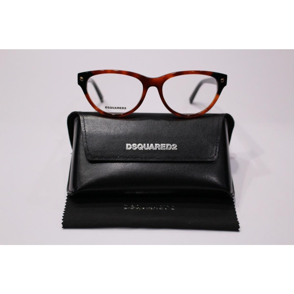Dsquared2 Eyeglasses DQ5142 056 Havana-black 53mm