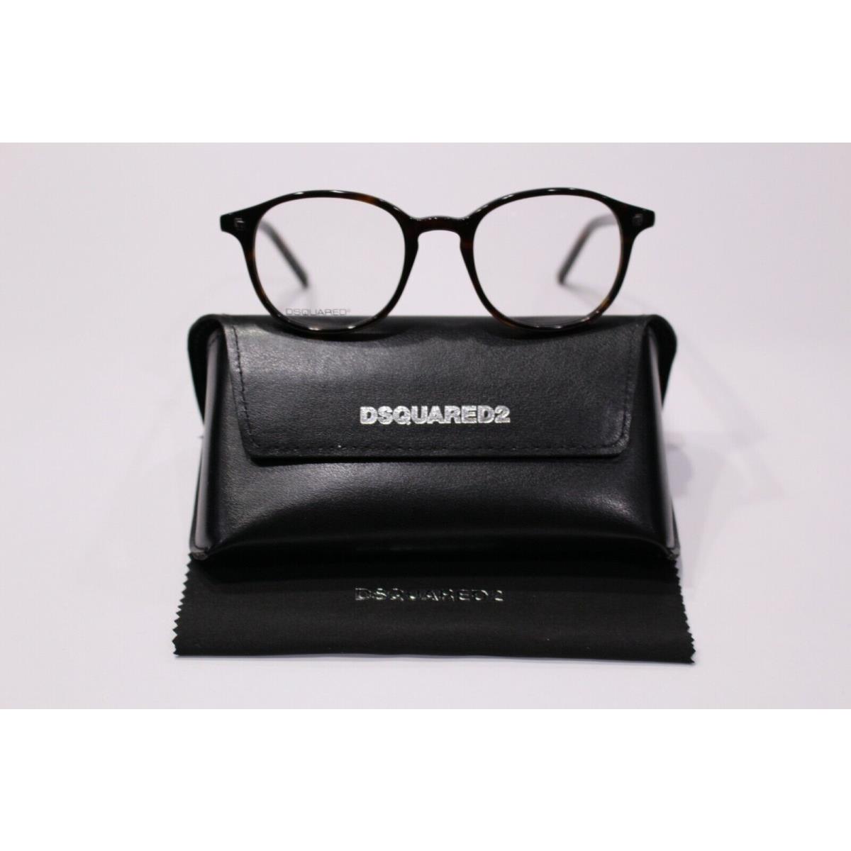 Dsquared2 Eyeglasses DQ5124 052 Dark Havana 48mm