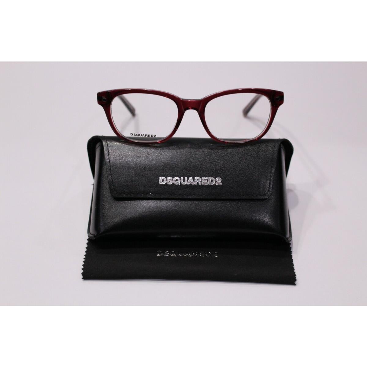 Dsquared2 Eyeglasses DQ5140 071 Bordeaux 51mm