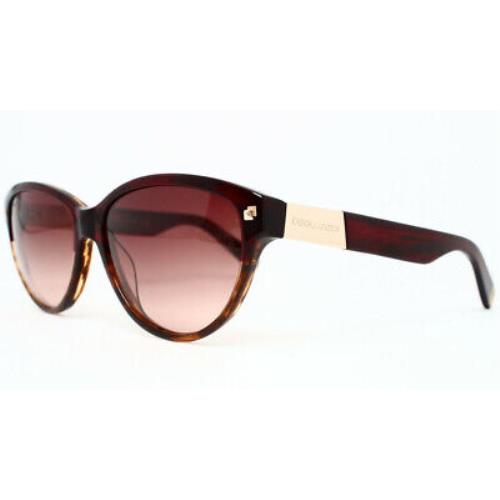 Dsquared2 DQ0147 71F Tortoise Cat Eye Brown Gradient 57-16-140mm Sunglasses