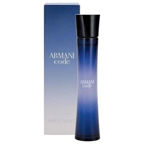 Giorgio Armani Armani Code Women Perfume Eau De Parfum 2.5 oz 75 ml Edp Spray