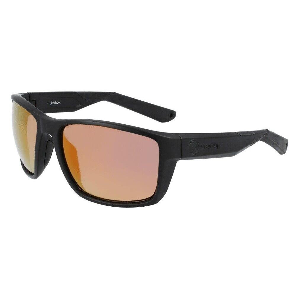 Dragon Reel X H20 Sunglasses - Matte Black / Lumalens Red Ion Polarized Lens
