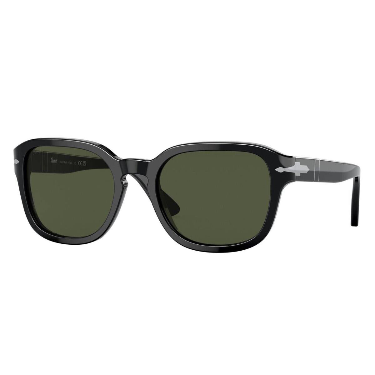 Persol PO 3305S Black/green 95/31 Sunglasses