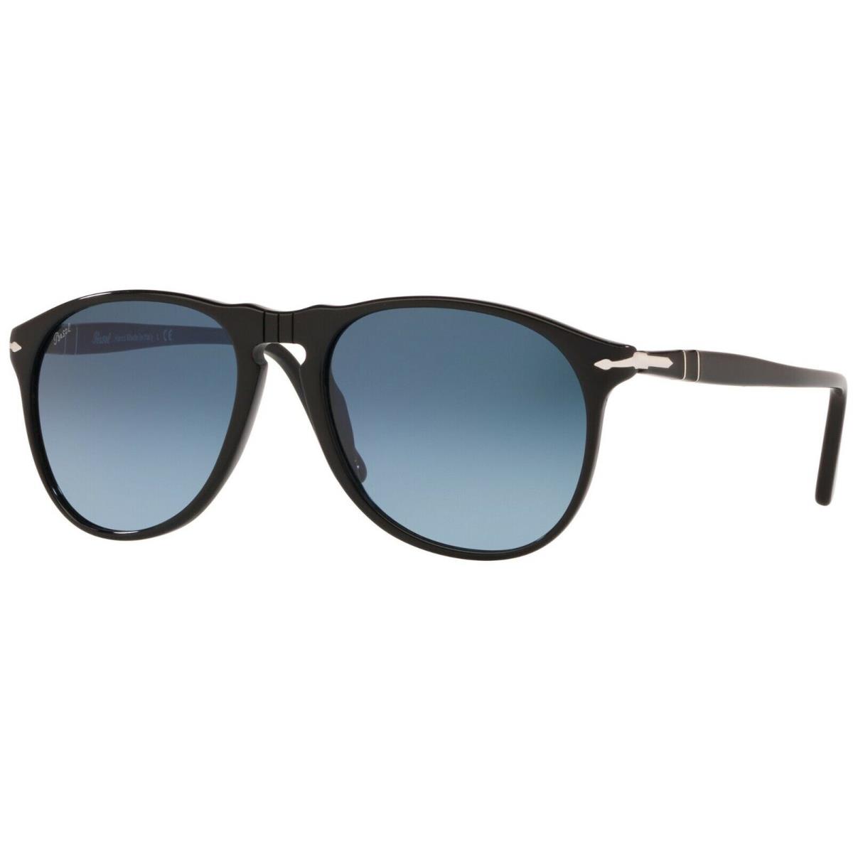 Persol PO 9649S Black/blue Shaded 95/Q8 Sunglasses